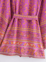 River Moss Boho Short Kimono