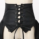 Bustle Skirt Victorian Gothic Steampunk Corset Costume Belt