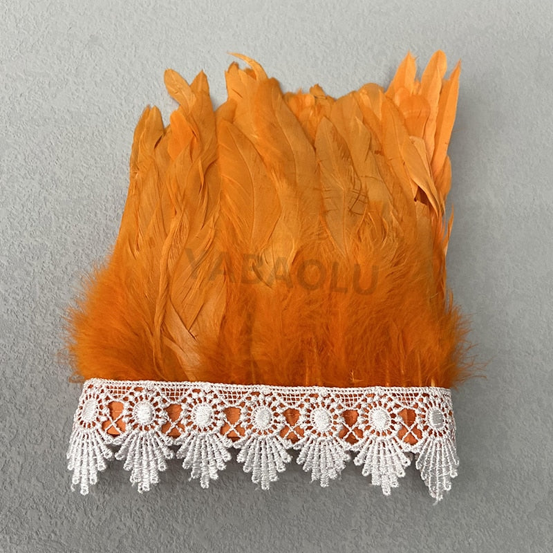 Natural Feather Wrist Cuffs