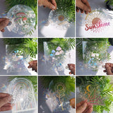 Rainbow Maker Window Stickers DIY Glass Decals Rainbow Prisms Maker