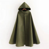 Medieval Fashion Sleeveless Hooded Cloak