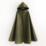 Medieval Fashion Sleeveless Hooded Cloak