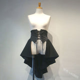 Bustle Skirt Victorian Gothic Steampunk Corset Costume Belt