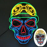 Glowing Cosplay LED Joker Masks