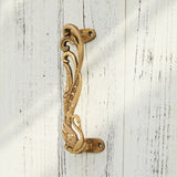 Peacock Handcrafted Brass Door Handle Pull