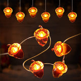 Acorn Fairy Light Twinkle Garlands 20 LED String Lights
