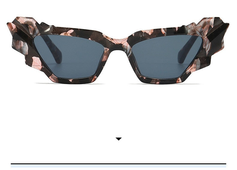 Franny's Fragmented Cat eye Sunglasses