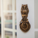 Victorian Brass Owl Door Knocker