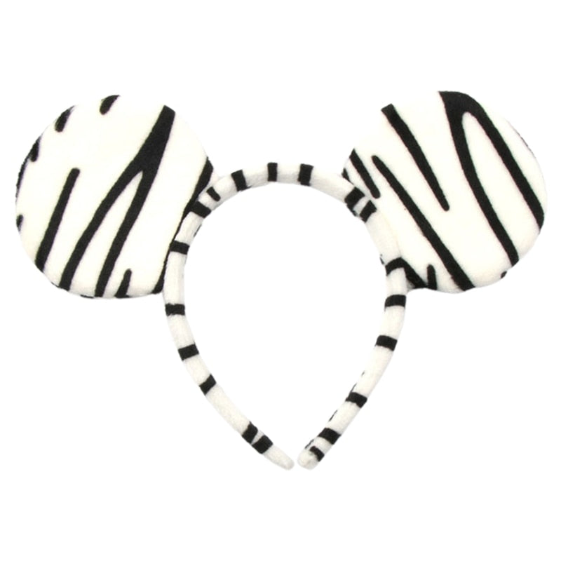 Plush Animal Ears Headband Costume Prop