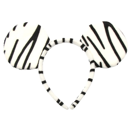 Plush Animal Ears Headband Costume Prop
