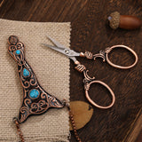The Royal Tailor's Needlework Scissors Kit With Necklace Holder