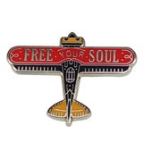 Free Your Soul Enamel Pin Lapel Pins Badge