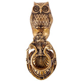 Victorian Brass Owl Door Knocker