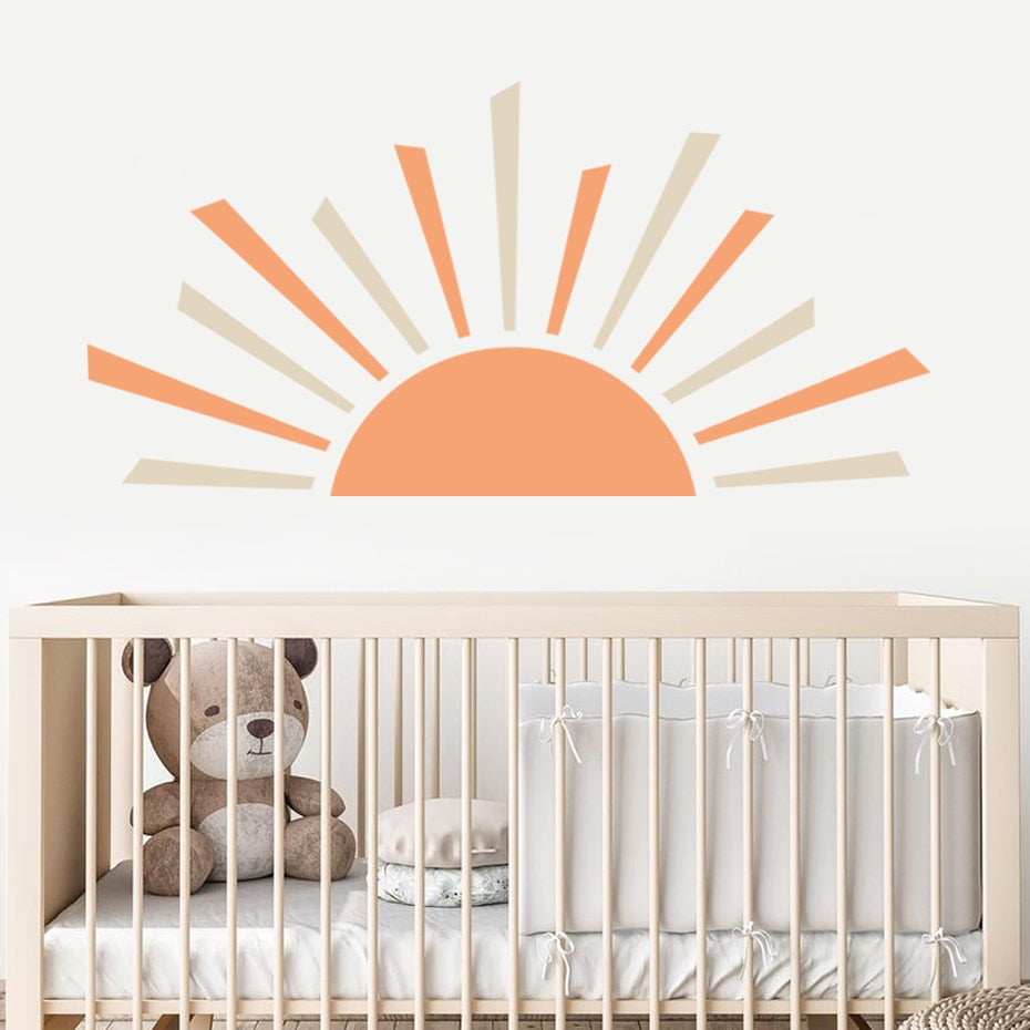 Sunshine Removable Wall Stickers Peel and Stick Vinyl Decals