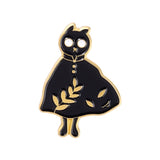 Halloween Cats Enamel Pins