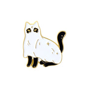 Halloween Cats Enamel Pins