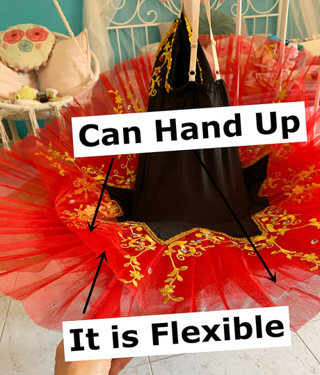 Velvety Top Embroidered Ballet Tutus Kids and Adult Ballerinas