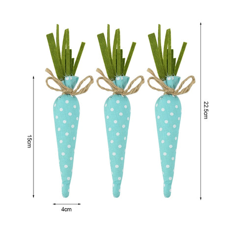Easter Cotton Carrots Decoration Gifts