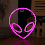 Planets & Astronauts Neon Lights LED Night Lights