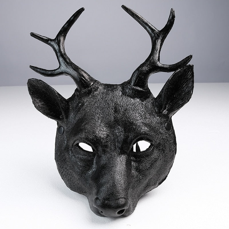 Deer Mask 3D Animal Masks PU Foam Cosplay