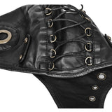 Punk Trapper Hat With Goggles Steampunk Earflap Bomber Hat