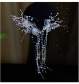 Mermaid Headdress Water Effect Transparent Crystal Headwear