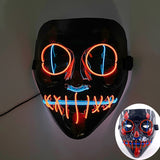 Glowing Cosplay LED Joker Masks