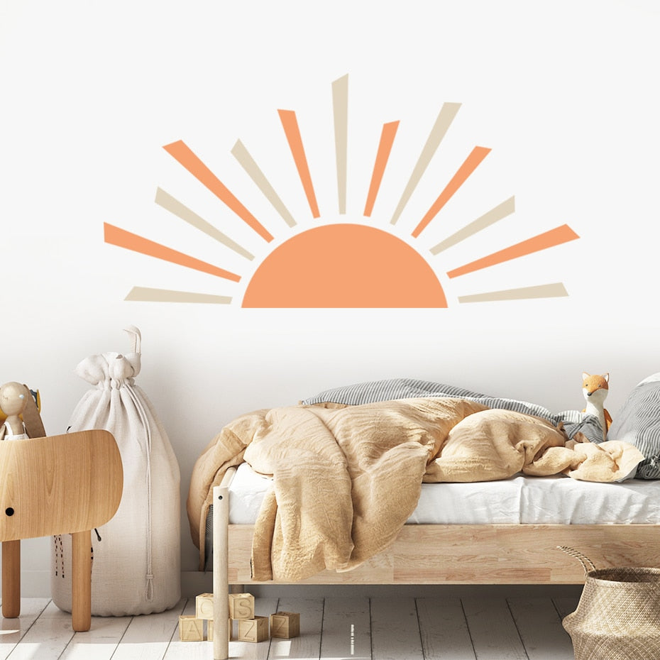 Sunshine Removable Wall Stickers Peel and Stick Vinyl Decals