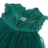 Girls Summer Flower Tulle Lace Dress Photoshoot Dress