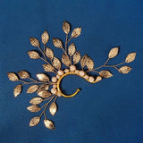 Golden Leaves Ear Cuff