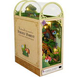 Firefly Forest DIY Kit Book Nook Dollhouse Model Wooden Miniature House with Furniture