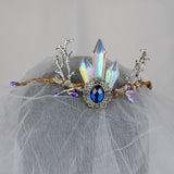 Crystal Forest Crown Elvish Hair Jewellery