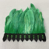 Natural Feather Wrist Cuffs