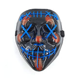Glowing Cosplay LED Joker Masks