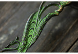 Peacock Handcrafted Brass Door Handle Pull