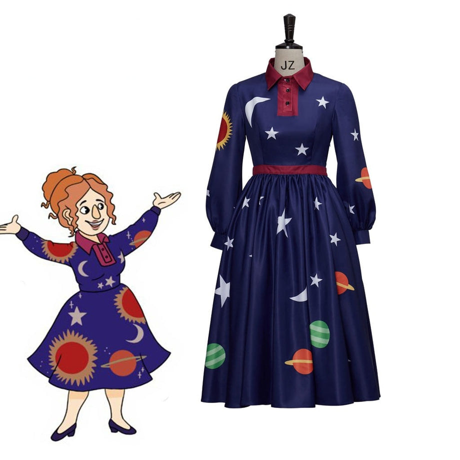 The Magic School Bus Miss Frizzle Teacher Costume Cosplay – Woodland  Gatherer