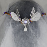 Crystal Forest Crown Elvish Hair Jewellery