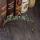 Wickedly Green Crystal Crown.