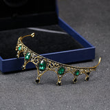 Wickedly Green Crystal Crown.