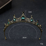 Wickedly Green Crystal Crown.