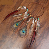 Peacock Feather Headdress