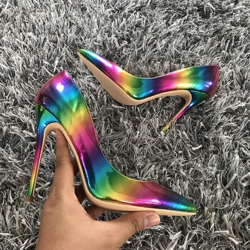 Rainbow High Heel Pumps | 12cm/10cm/8cm - Woodland Gatherer