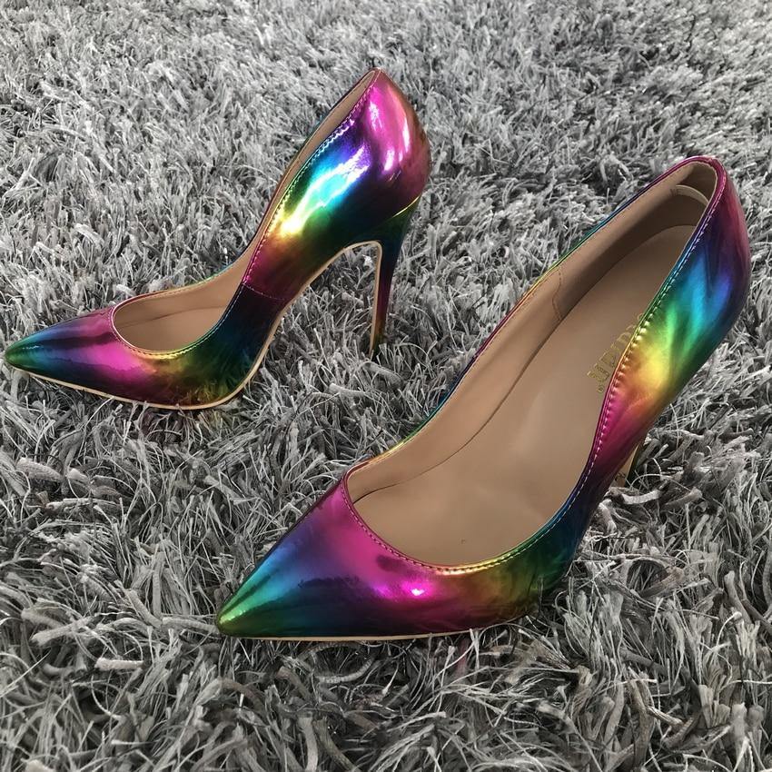 Rainbow High Heel Pumps | 12cm/10cm/8cm - Woodland Gatherer