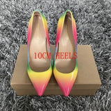 Rainbow High Heel Pumps | 12cm/10cm/8cm - Woodland Gatherer