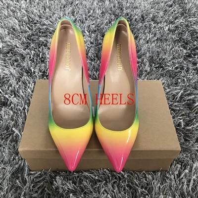 Rainbow High Heel Pumps | 12cm/10cm/8cm - Woodland Gatherer