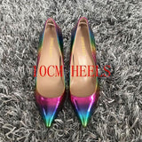 Rainbow High Heel Pumps | 12cm/10cm/8cm - Woodland Gatherer