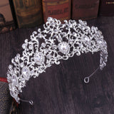 Forest Leaf Crystal Crown 4 Colours