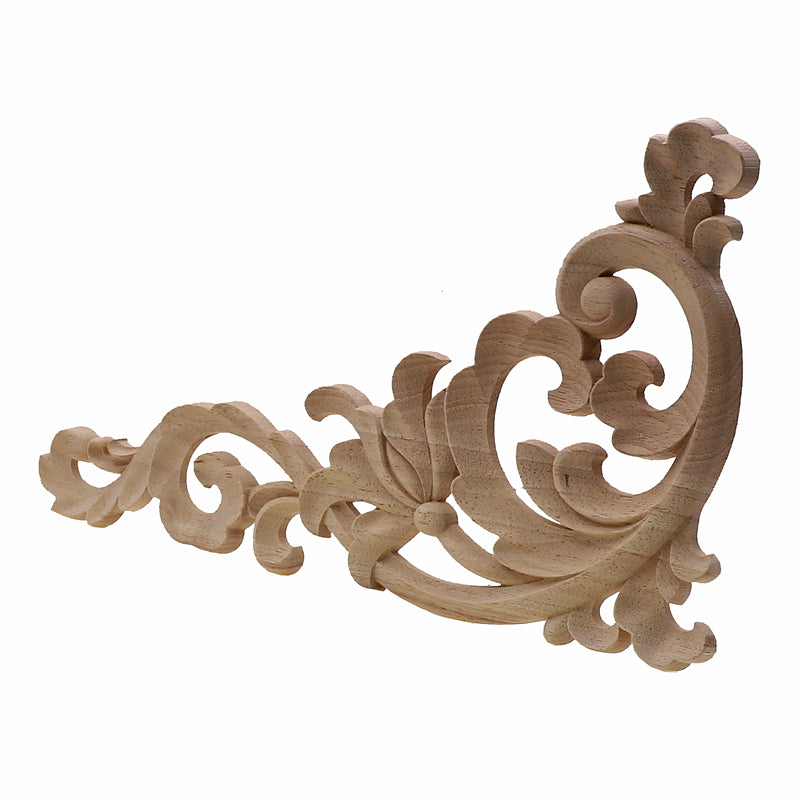Wooden Carved Corner Furniture Embellishments
