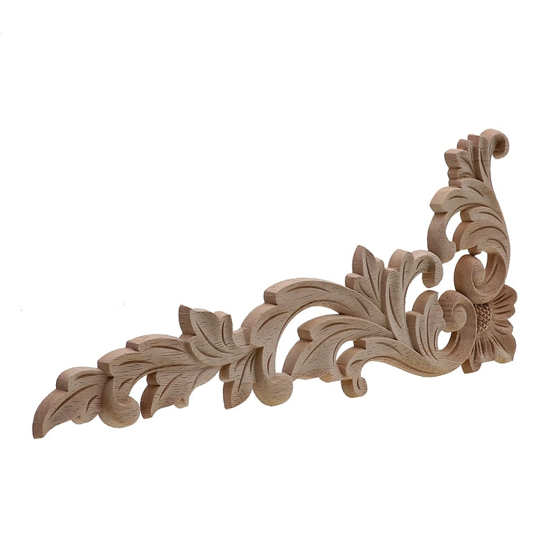 Wooden Carved Corner Furniture Embellishments