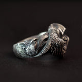 Odin's Wolves Norse Mythology Stainless Steel Ring